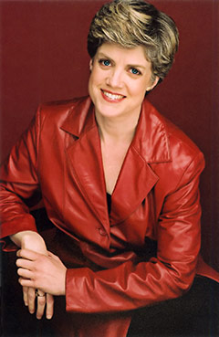 Susan Haig in a Red Jacket
